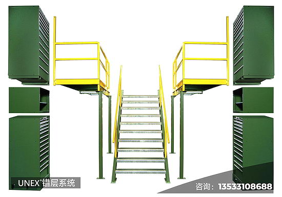 错层存储柜系统 错层存储柜系统