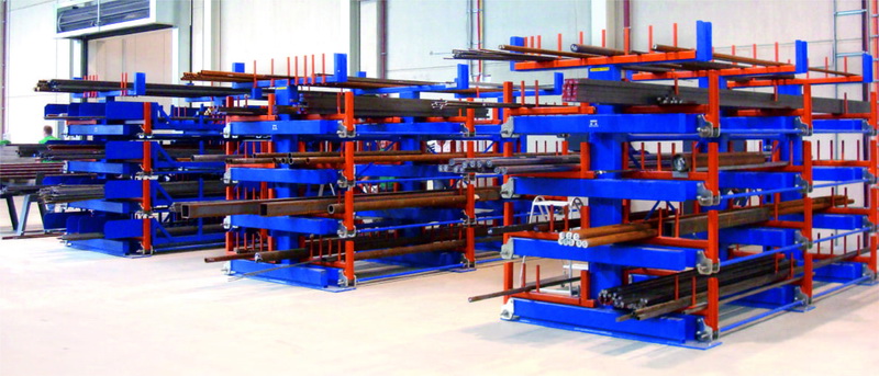 棒料架是存放管材圆钢棒料的高效方案 棒料架是存放管材圆钢棒料的高效方案